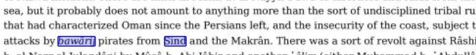The coast of Oman Since the Persians Left was Subject to the Raids and Attacks of the Sindhi Bawarij Pirates, Making Oman an insecure place 🏹