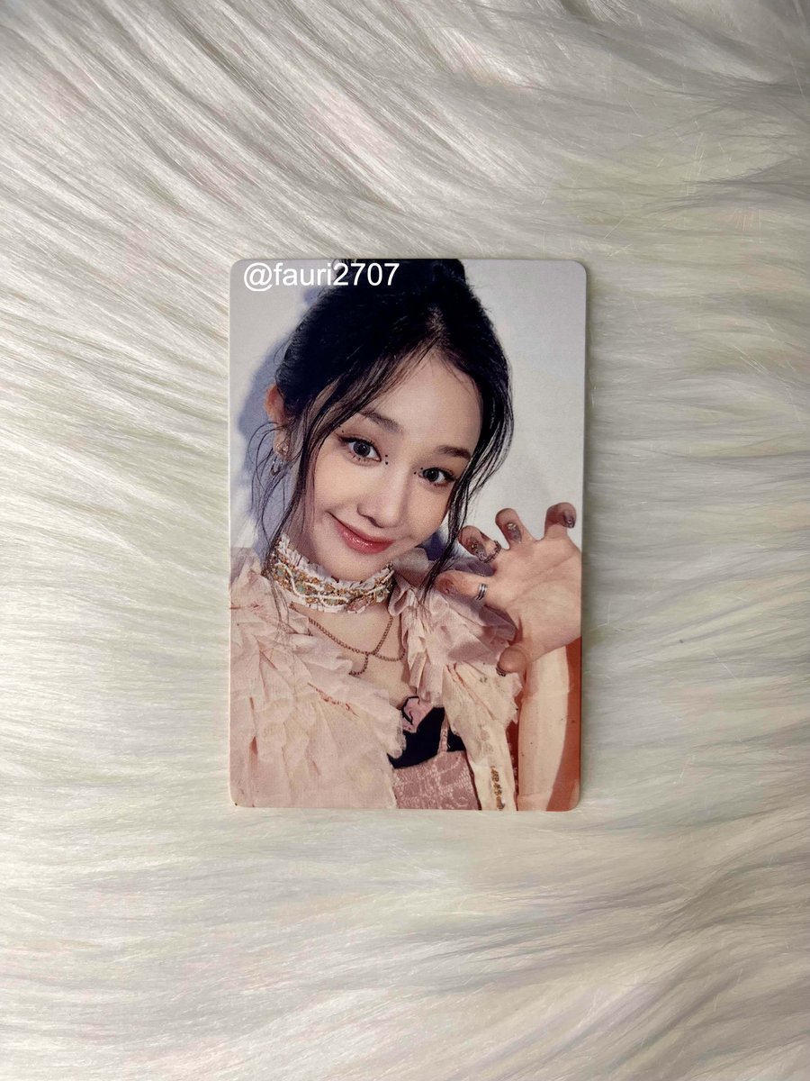 [WTS] BABYMONSTER — PHARITA QQ Music Time
💰Rp 250.000 (excl. adm oren)

🌟5% discount or 5% referral commission
💯Perfect condition | Video proof serious buyer only.
💌DM to purchase
‼Please read pinned rules
#베이비몬스터 #BABYMONSTER #PHARITA #파리타  #포토카드