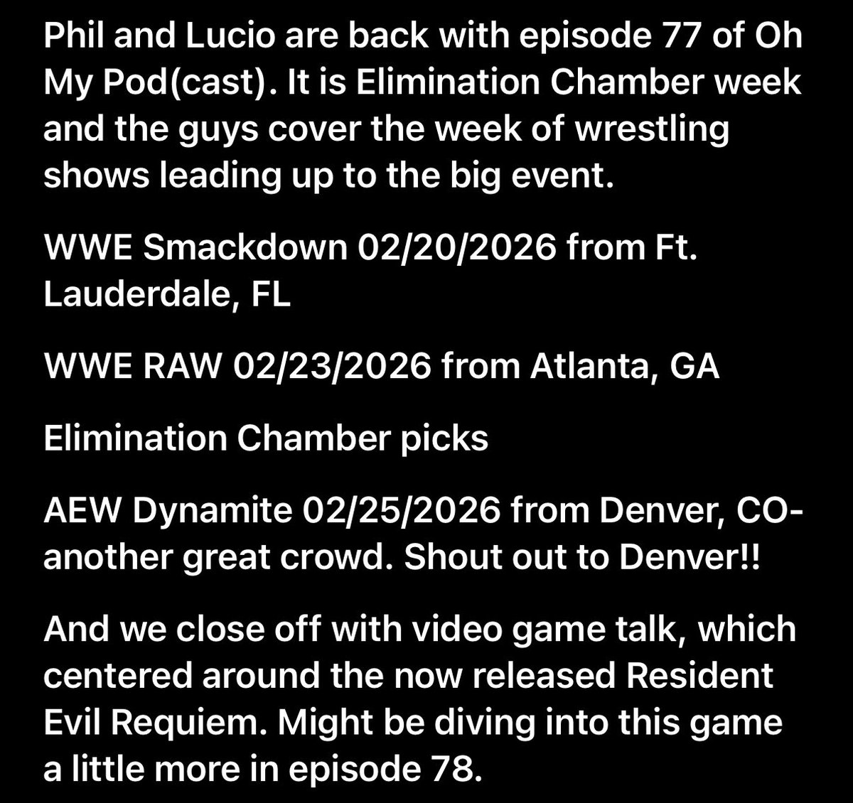 Spotify: open.spotify.com/episode/0YS3WK…

Apple: podcasts.apple.com/us/podcast/oh-…
