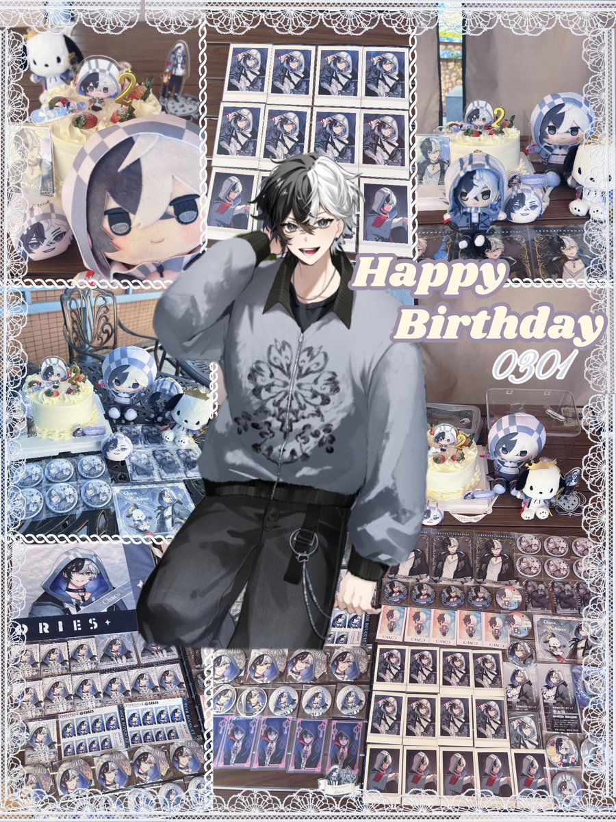 チャコ誕生日おめでとう🖤🤍 —𝓗𝓪𝓹𝓹𝔂 𝓑𝓲𝓻𝓽𝓱𝓭𝓪𝔂 𝓽𝓸