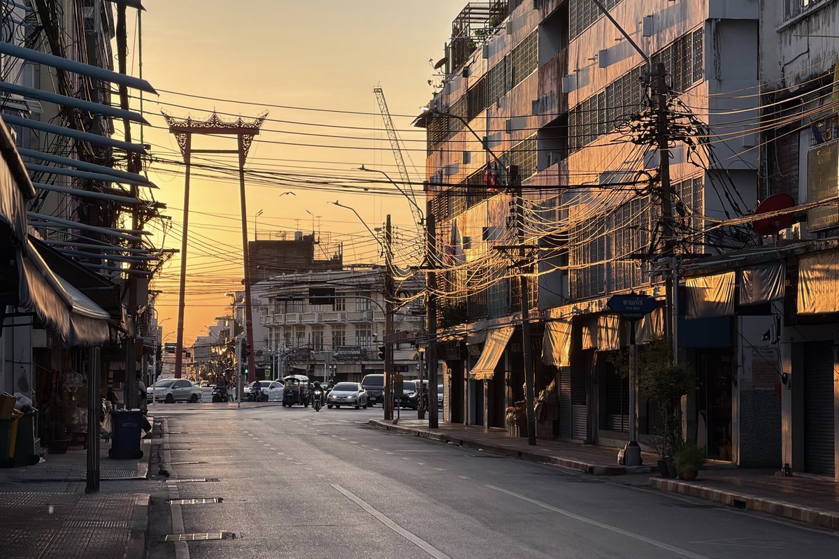 Sao Chingcha sunset. #bangkok #thailand