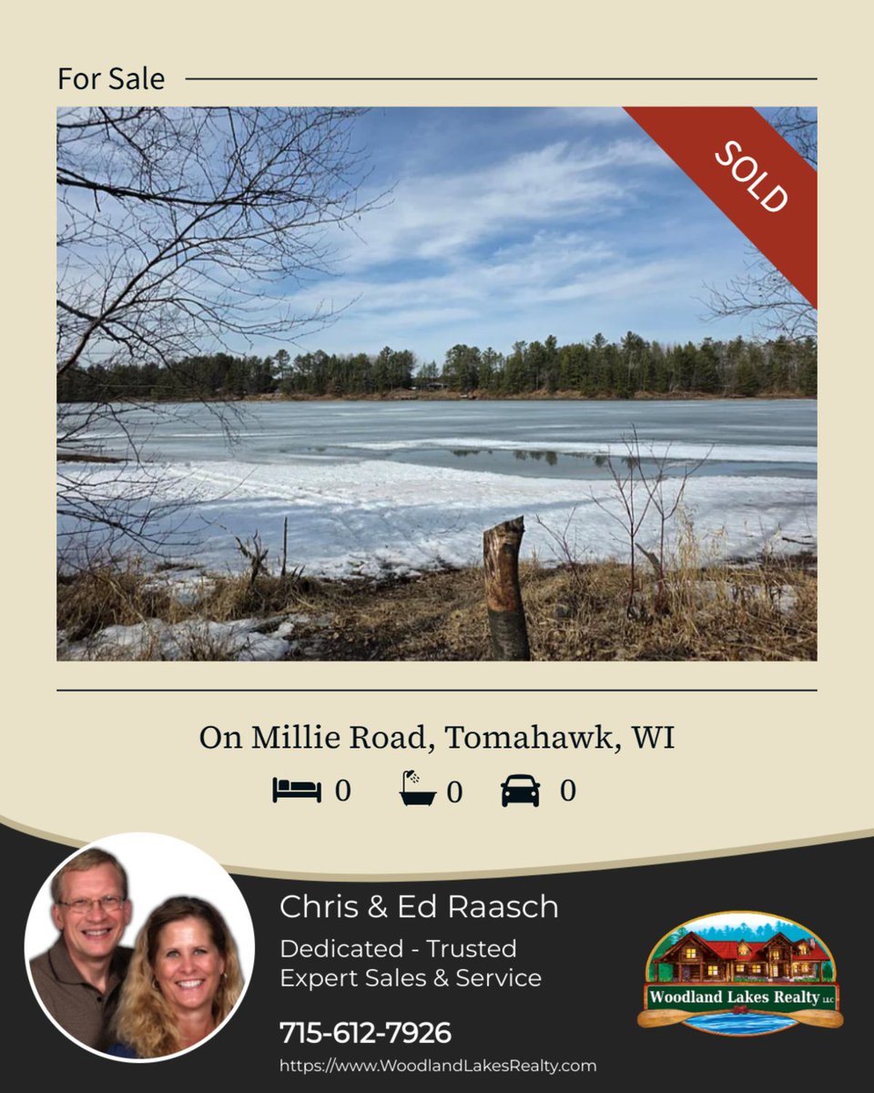 RealEstate54487's tweet photo. {{PropertyDetails}}
📍 On Millie Road, Tomahawk, WI

My latest sale on RateMyAgent.

...
#ratemyagent #realestate https://t.co/BM0l1rXVdl