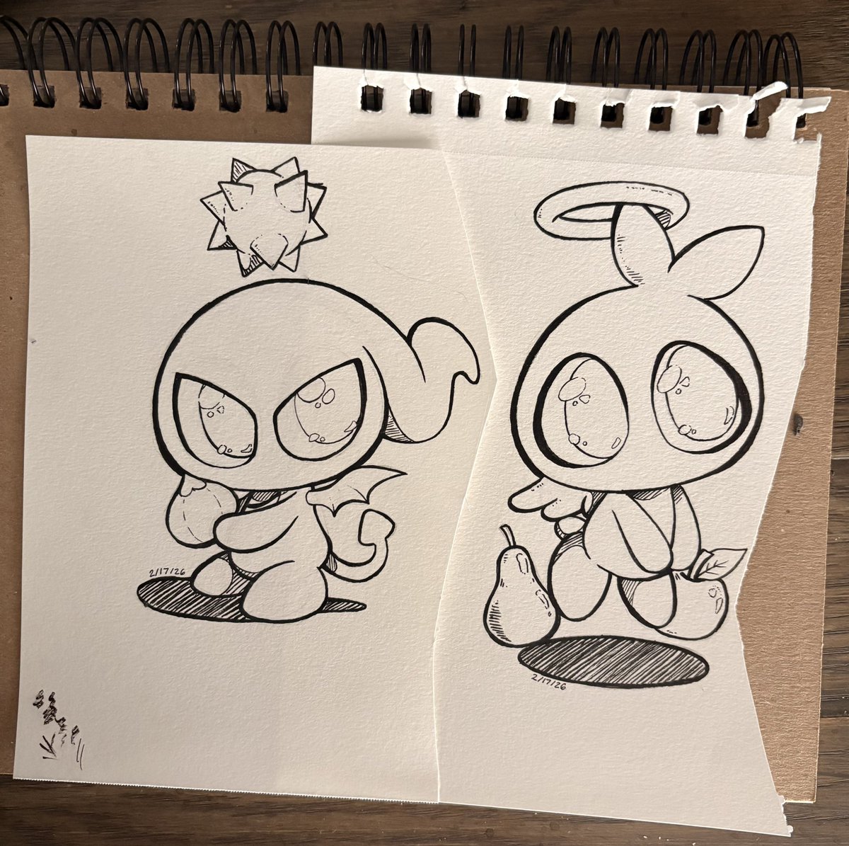 Rott3nCow's tweet photo. Okay while I was gone I didn’t fully stop drawing, here are some CUTE AHH CHAO!!! I’ve been wanting to draw them in a somewhat chibi style and here we go!🩵♥️
#SonicTheHedgehog https://t.co/rPt6goVlum