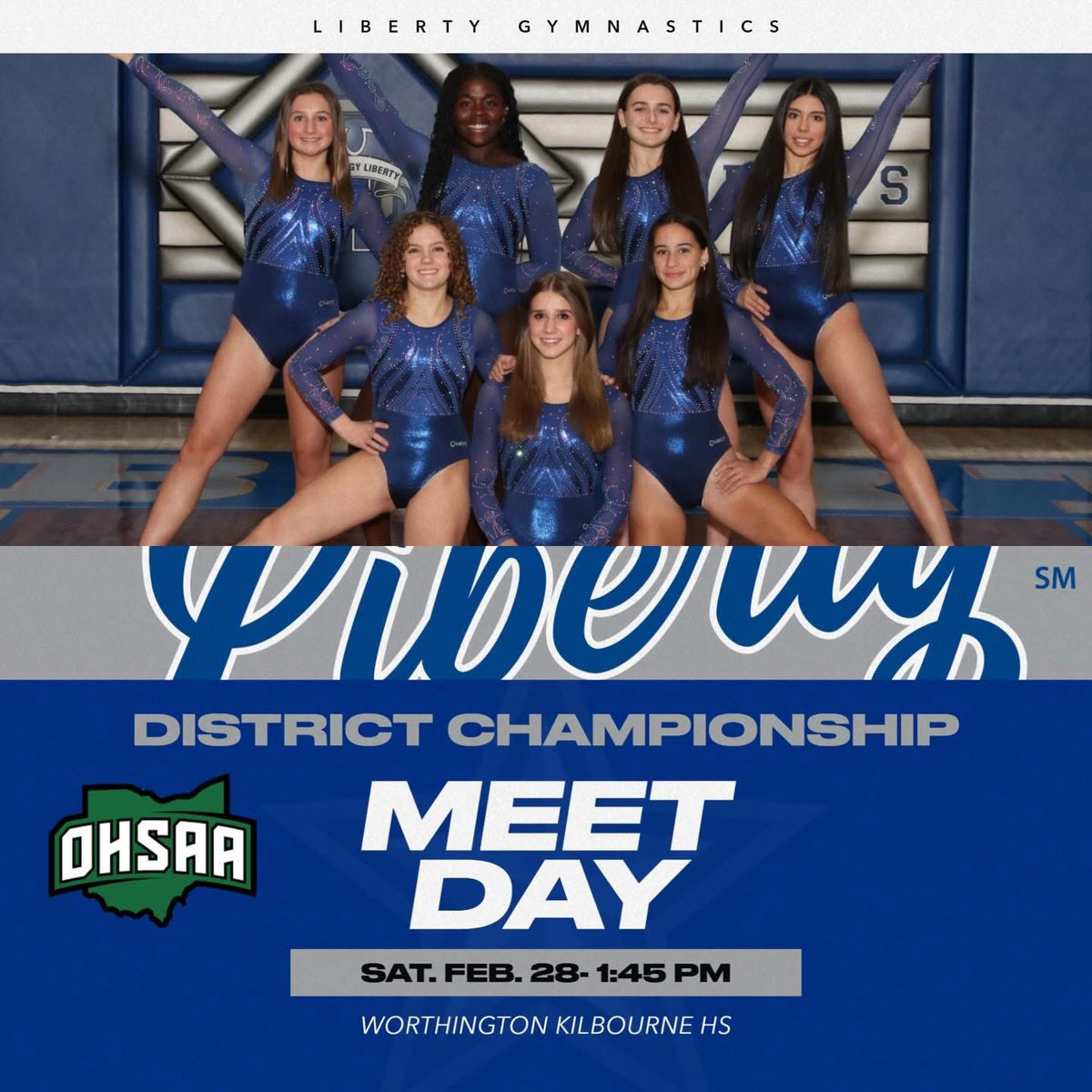 OLHS_Gym's tweet photo. Let’s go!! 🤍💙🤍💙 https://t.co/VUonSI6b9X