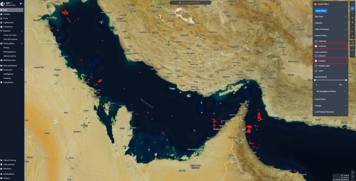 Hormuz is closed. 

Maduro was neither captured to stop cocaine trafficking nor for “Monroe doctrine.” Venezuelan oil was the only way to supplement the loss of Iranian oil.