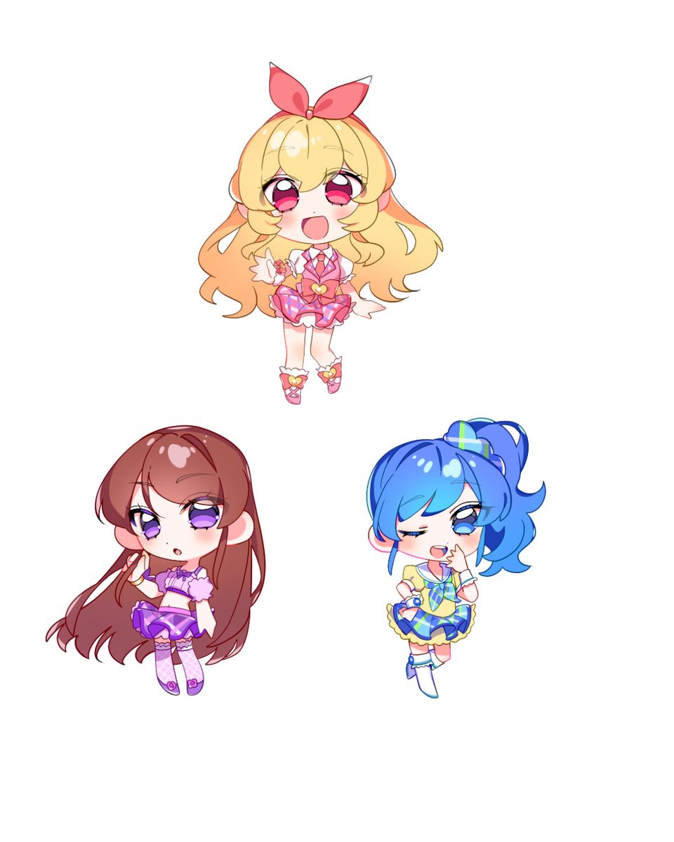 ソレイユ💜🩷💙 #アイカツ