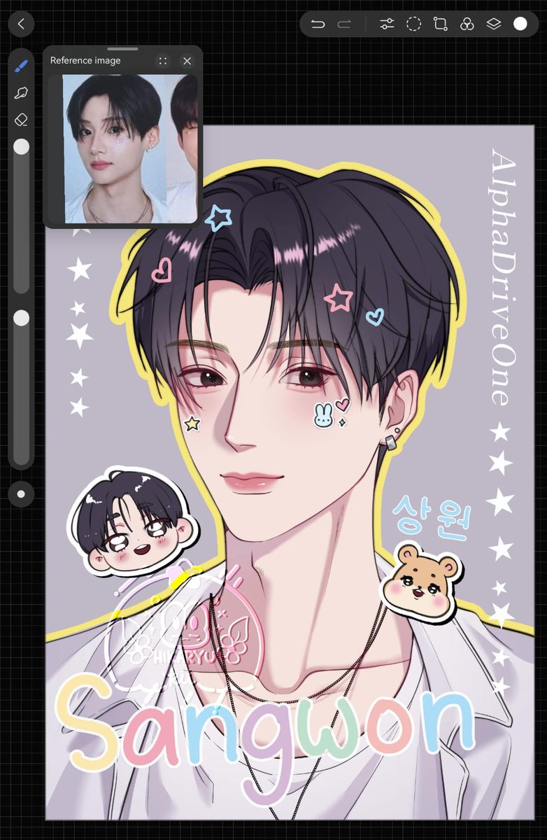 akhirnya kesampaian gambar si cantik 😍💕

#SANGWON #ALPHADRIVEONE #ALD1_fanart #ALD1