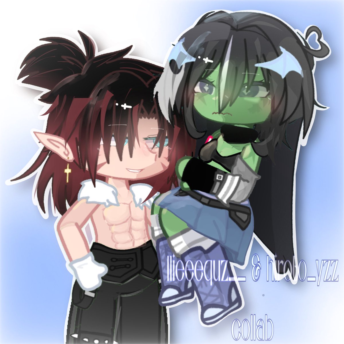 Hiroto_yzz's tweet photo. Collaboration with:@llieeequz__ 
Follow her, guys, she's a great person Absolutely incredible, very talented, seriously Follow her there^^

#gacha #gachanswf #gachasfw #GachaClub #gachansfwedit #gacha18 #gachaheat https://t.co/UHOYjmuRoL