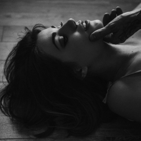 You imagined me there,
but if i were, 
you wouldn't be thinking.
My hands
would hold you still,
my breath 
slow against your skin,
my voice 
low enough to undo you.
One word from me
close to your ear
and you'd remember
exactly
who's in control.