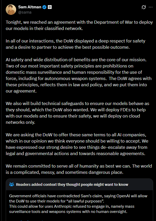 Community note screenshot