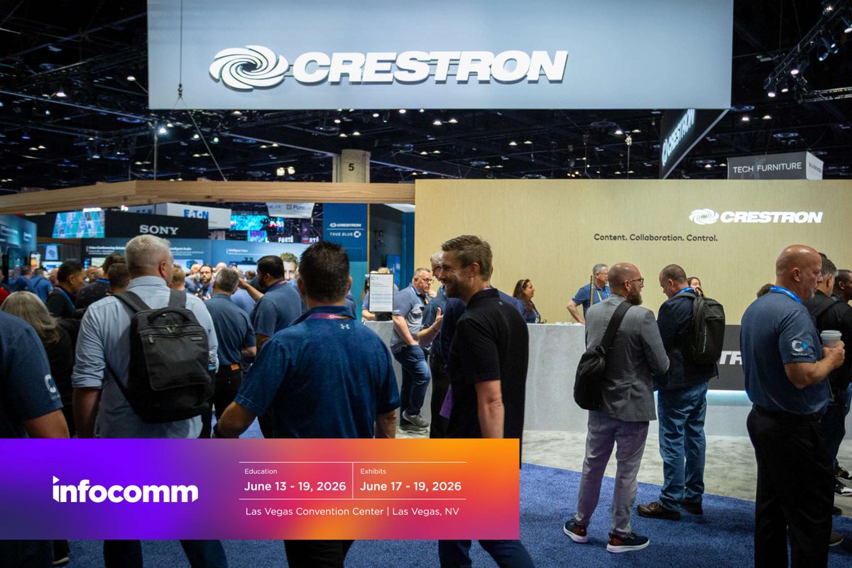 Crestron tweet media