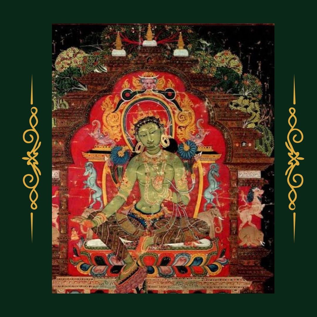 Iconinstone_'s tweet photo. Tara Devi, where the grace becomes guidance 🪷
#iconography #iconographyseries #Bodhisattva #Tara #Devi https://t.co/2dwOfnWm8i