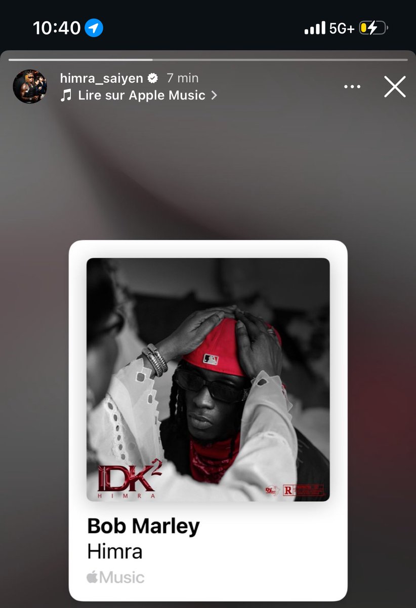 Quand tu réalises ce que tu disais dans ta chanson