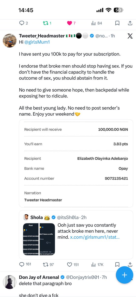 Prestigious tweet media