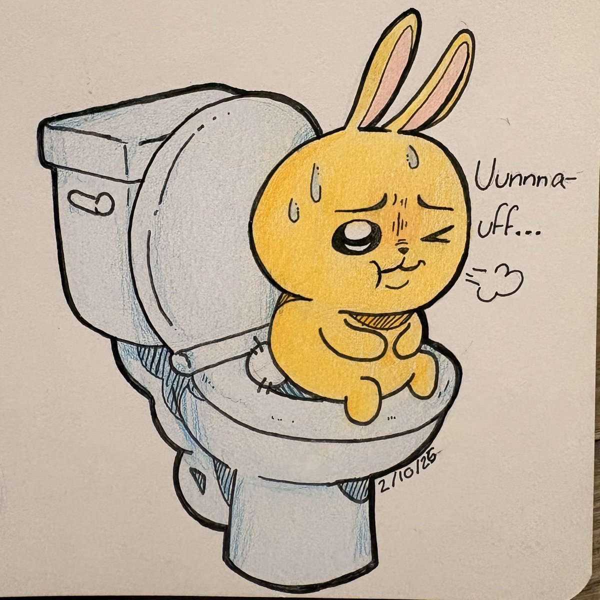 Rott3nCow's tweet photo. I also saw that trend to draw your favorite characters with your problems. Soooo I drew Momonga with my depression and Usagi with my tummy issues lmaoooo🫩😬🥲
#chiikawa #momonga #usagi #fanart https://t.co/yZJkGJ5R9x