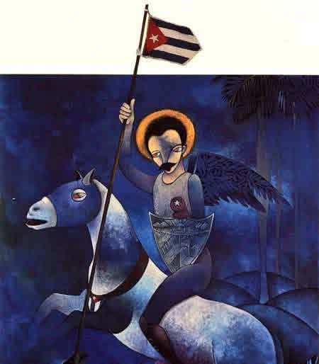 marlenevp2004's tweet photo. Martí estuvo vs. el despojo que sufrían los pueblos del Oriente. Barbarie:"[…] es el nombre que los que desean la tierra ajena dan al estado actual de todo hombre que no es de Europa o de la América europea[]"#JoséMartí,OC, t. 8,p.442. Obra Vicente Rodríguez Bonachea https://t.co/2b86aS4BBQ