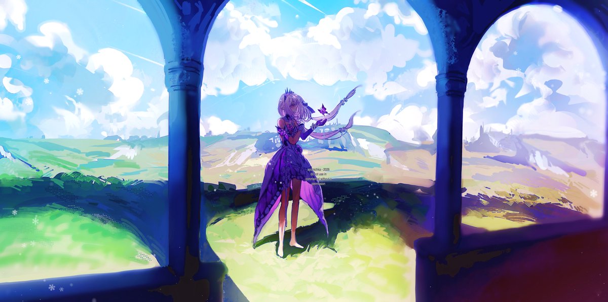 ayomichka's tweet photo. 🦋 
#崩壊スタ一レイル #Castorice #HonkaiStarRail https://t.co/jtRAOnlyjR