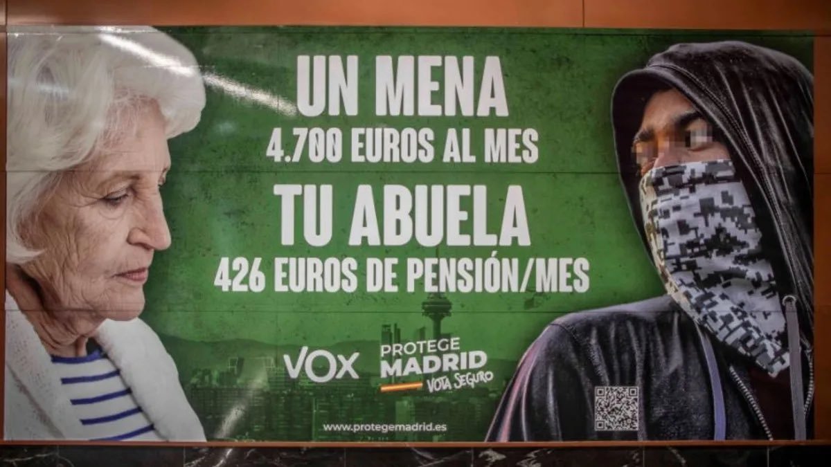 los mismos que se suponia que les importaba tu abuela, y por eso se inventaron completamente esta mierda de cartel que no podía ser mas falso.

Y son el partido mas popular entre los jovenes, poco nos pasa, país charca premium👍