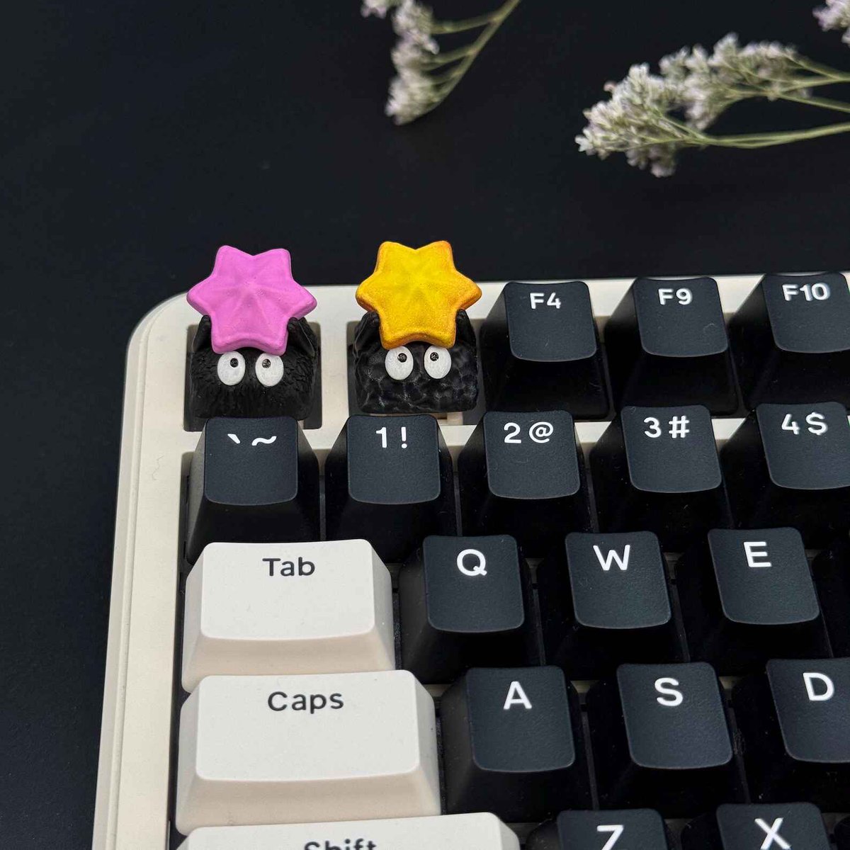 Last_Hawk's tweet photo. UPD time!

What I’m doing:
Simple keychains, anime stuff and custom keycaps.

What I’m learning:
Slowly getting into ZBrush. It still feels a bit uncomfortable for me, but I can see how powerful it is.

btw its susuwatari for @io_foundry 
#b3d #3DModel #anime https://t.co/sHZIRMjnUJ