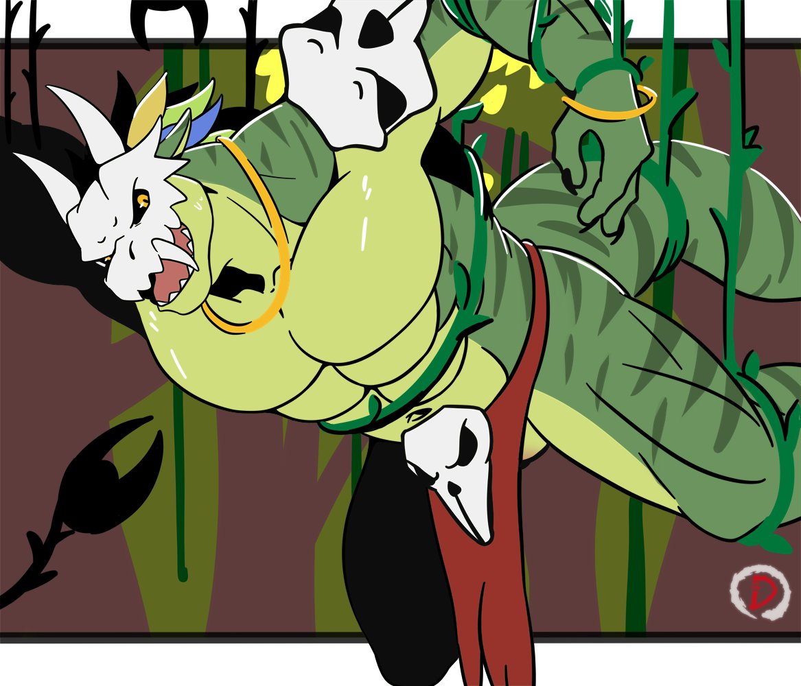 【doodle】  
trouble🌱
#Terraria #WitchDoctor