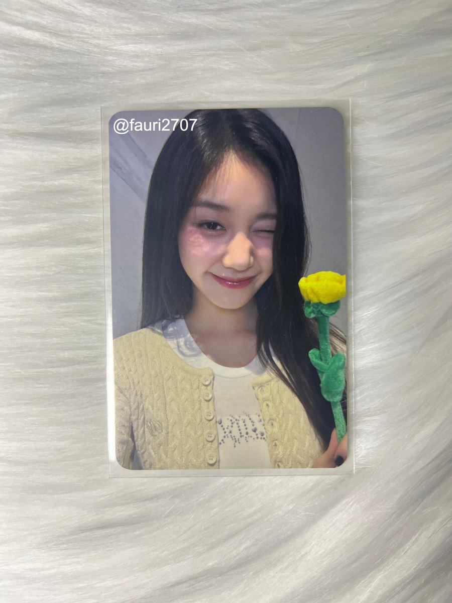 [WTS] BABYMONSTER — PHARITA YG Offline
💰Rp 300.000 (excl. adm oren)

🌟5% discount or 5% referral commission
💯Perfect condition | Video proof serious buyer only.
💌DM to purchase
‼️Please read pinned rules
#베이비몬스터 #BABYMONSTER #PHARITA #파리타 #포토카드