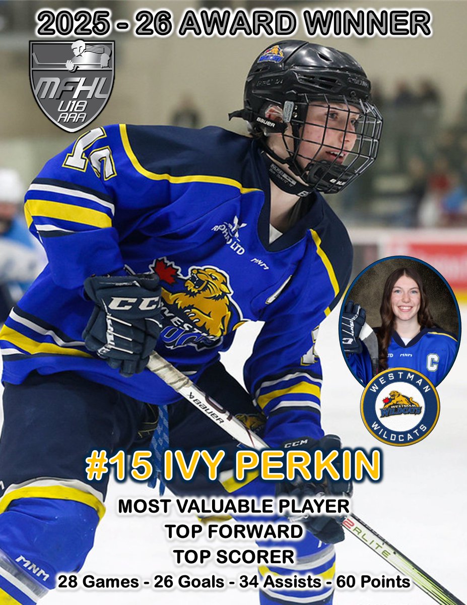 Manitoba Female Hockey League - U18 AAA tweet media