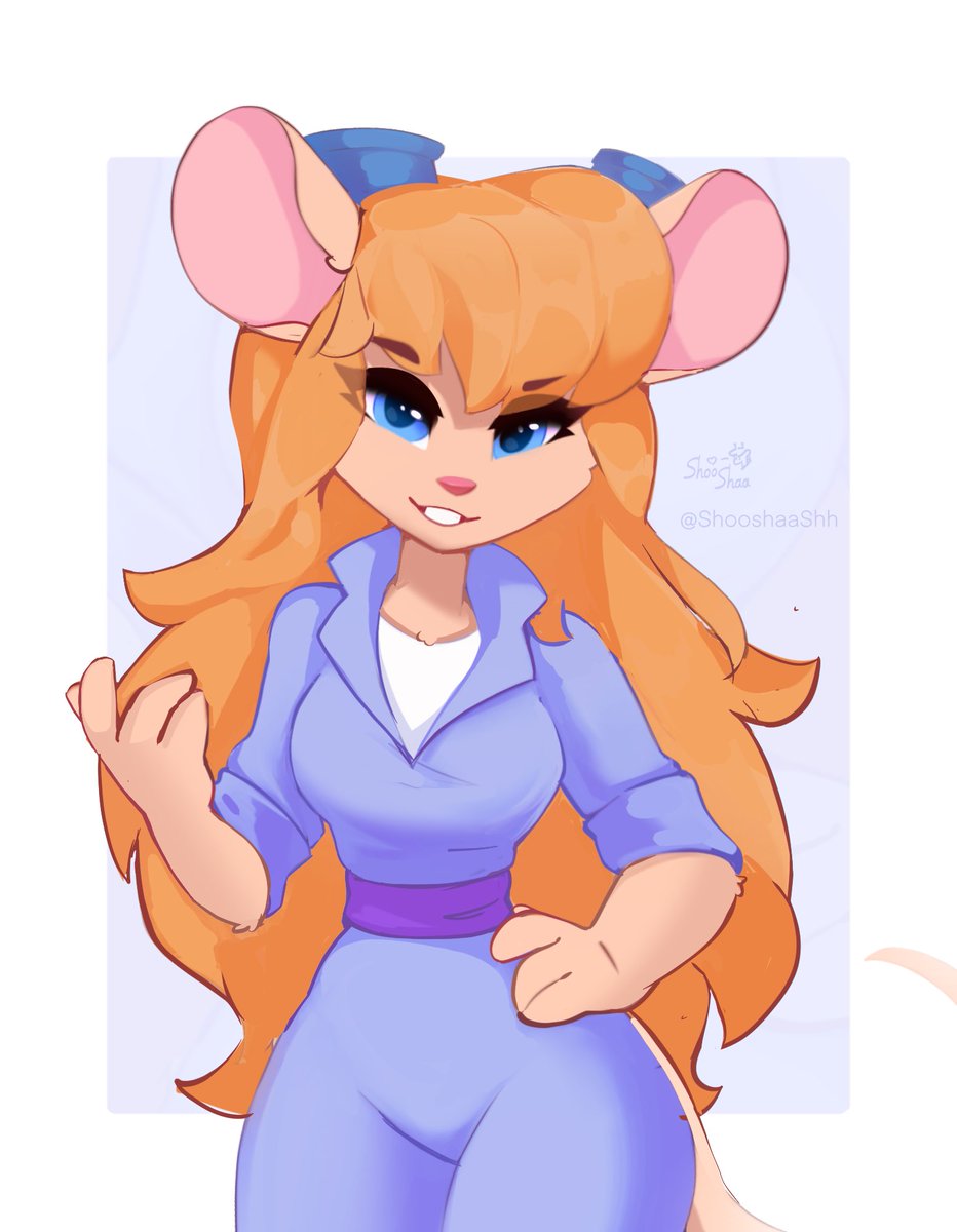 ShooshaaShh's tweet image. Gadget Hackwrench

#furryart #gadgethackwrench #gadget