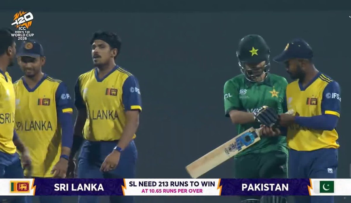 Pakistan hasn't finished well they are 20-30 Runs short I guess!

 #PAKvsSL