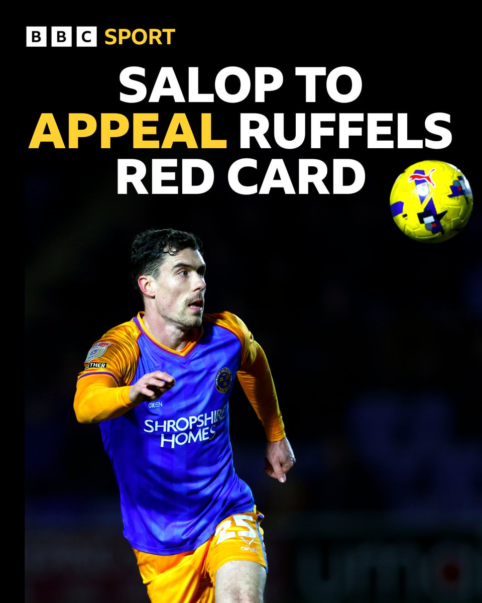 BBC Sport Shropshire tweet media