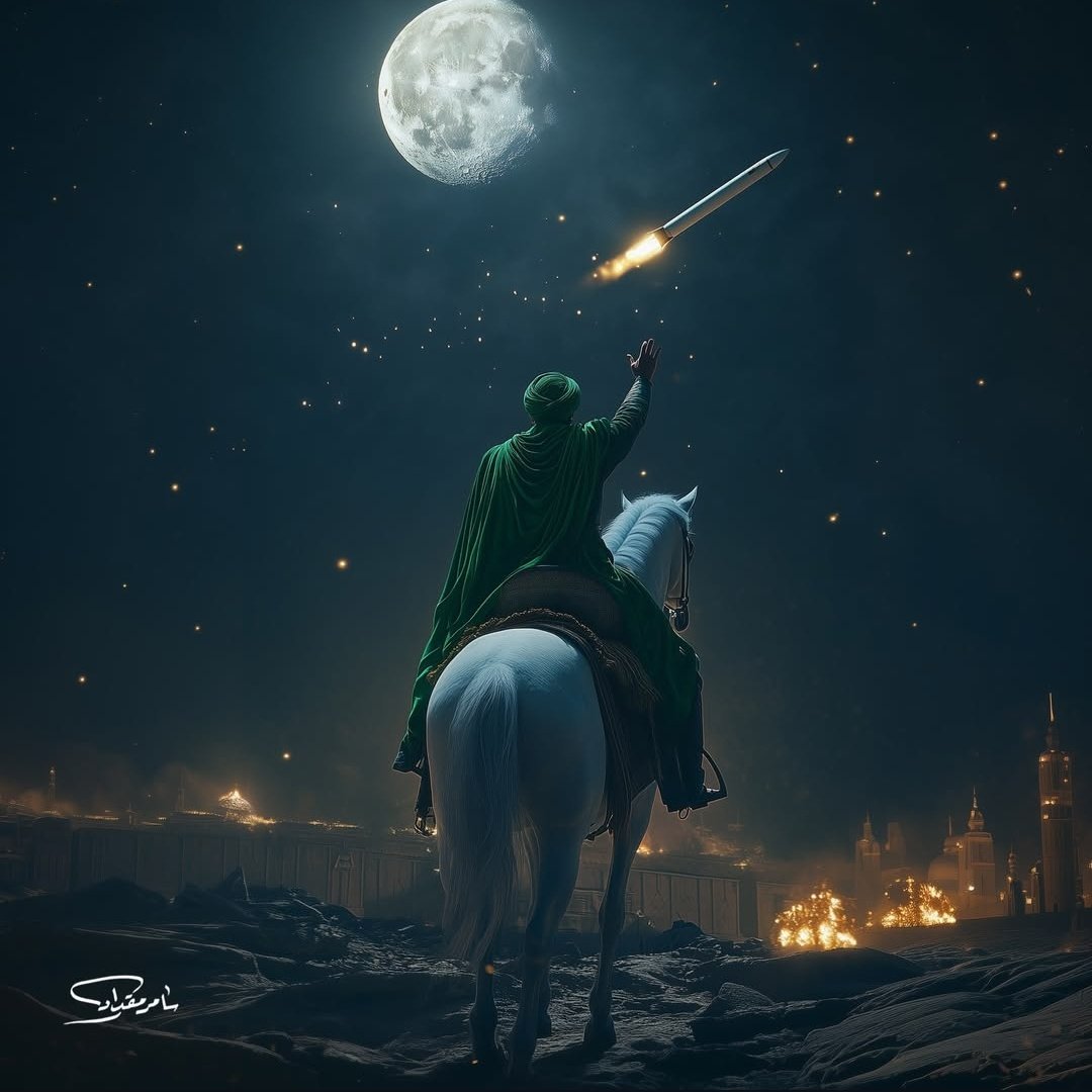 "اللَّهُمَّ عَجِّلْ لِوَلِيِّكَ الْفَرْجَ".