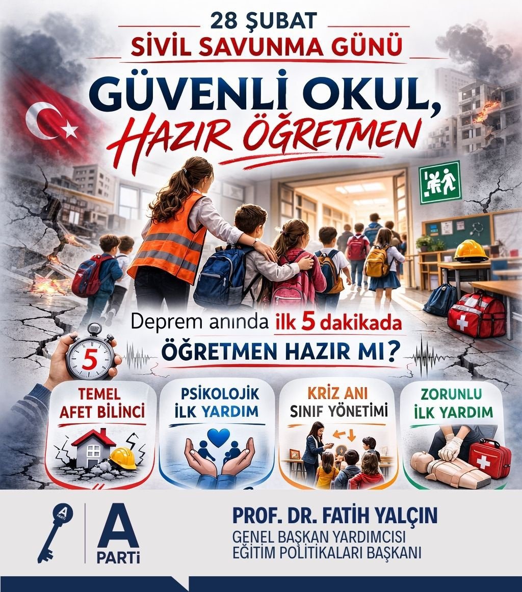 Anahtar Parti Eğitim Politikaları Başkanlığı tweet media