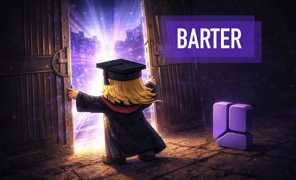 🔸                                                           🔸
              MEET THE BARTER
 🔸                                                            🔸

           🟠  WHAT BARTER IS

Barter is an intent-driven solver system on Ethereum - submit an intent (swap A → B)