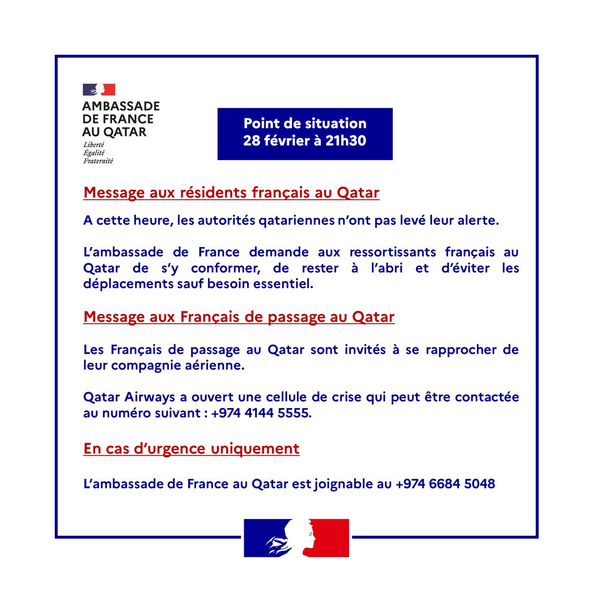 France au Qatar tweet media