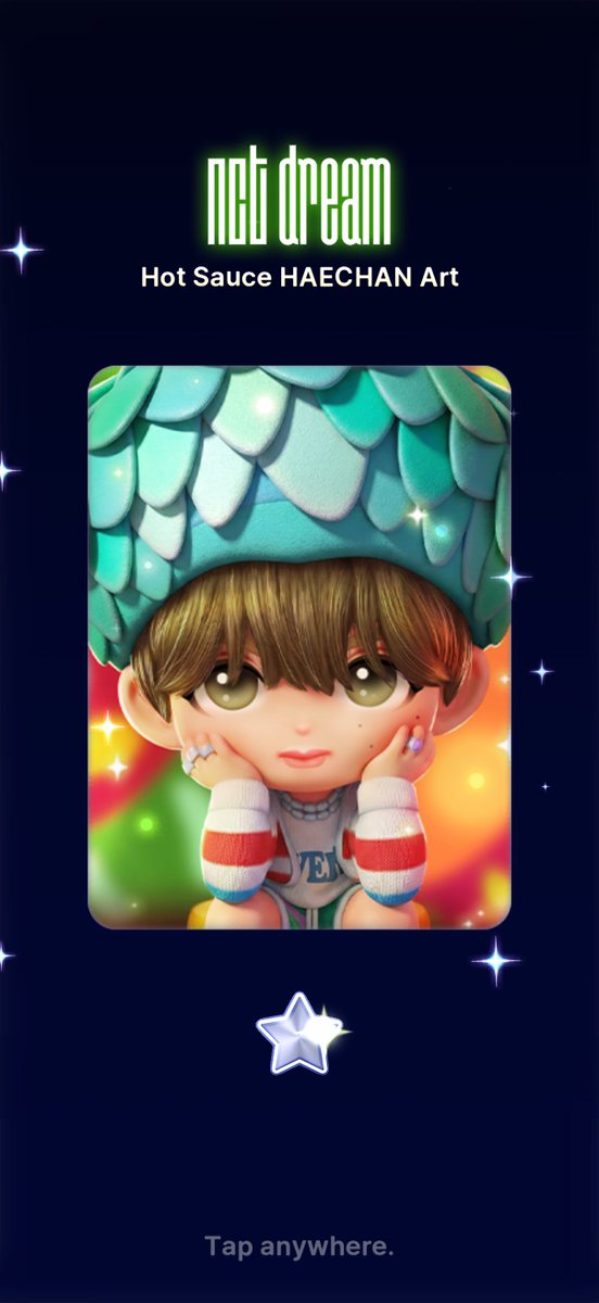 sminiz hot sauce haechan art photocard 🥹🤏🏼