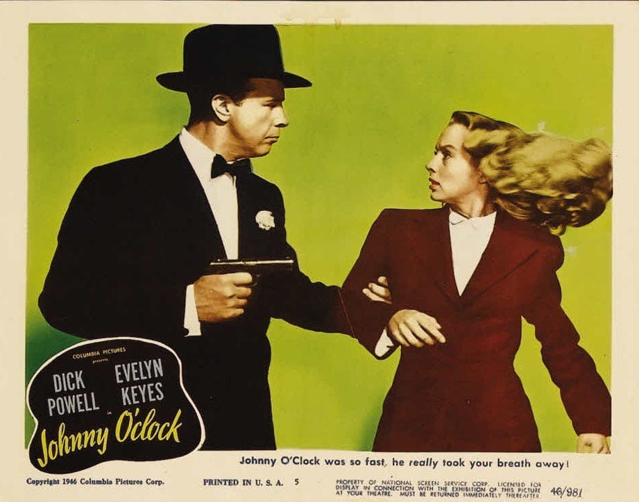 filmdialogueone's tweet photo. @FDCinematheque For Dick Powell, this marked a decisive step into serious dramatic territory, bridging his lighter past roles with the darker intensity he would soon refine in Pitfall. 

#JohnnyOClock #FilmNoir #DickPowell https://t.co/Qy7dcsdIHB