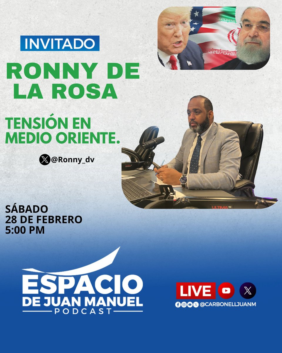 El Espacio de Juan Manuel #Podcast🎙️🇩🇴 tweet media