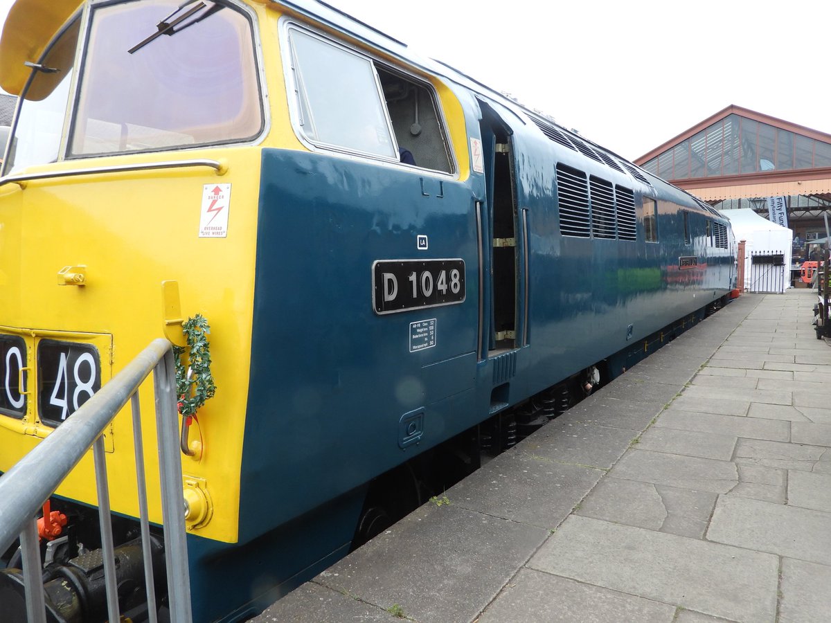DanSpotter86's tweet image. Heres a shot of Class 52 D1048 "Western Lady" seen here looking Absolutely Majestic during the Spring Deisel Gala on 17/05/25. #Class52 #WesternLady #D1048 #Svr #severnvalleyrailway #Deiselgala #Spring2025 #Spring