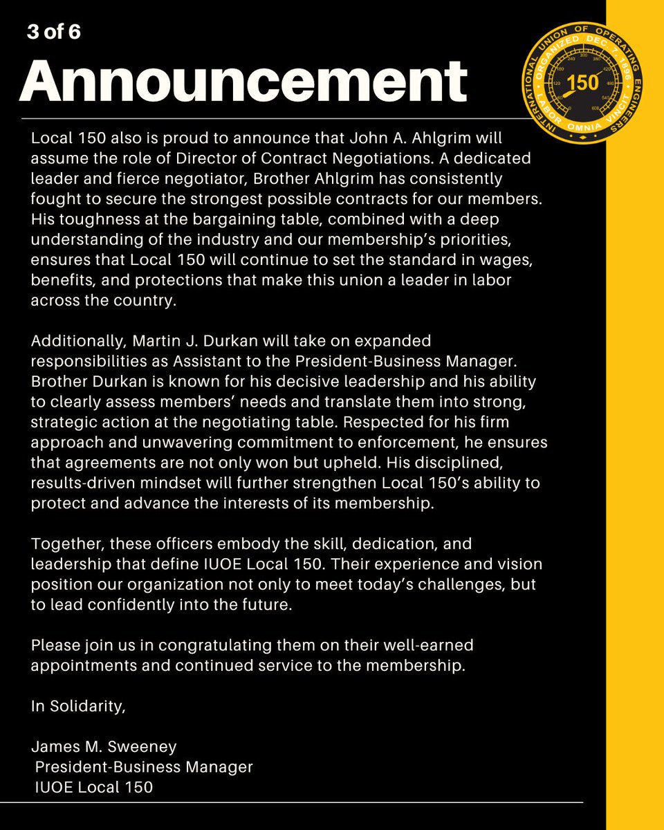 IUOE Local 150 tweet media