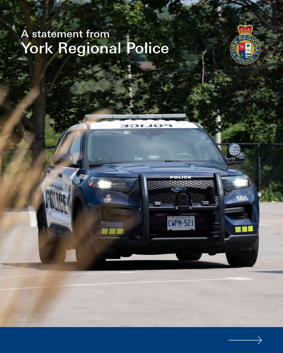 York Regional Police tweet media