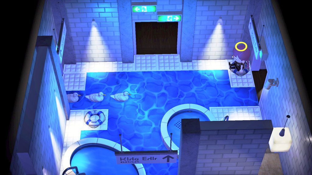 しおりさん（<a href="/Shiorii401/">しおり🔖🍃</a>）のリミナルスペース夢島が芸術的で素晴らしかった💘
異世界に迷い込んだような体験ができてドリームコア好きな私にぶっ刺さりな島でした😌
ご一緒された方もありがとうございます!