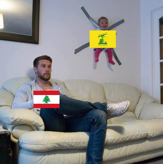 Lebanon right now.