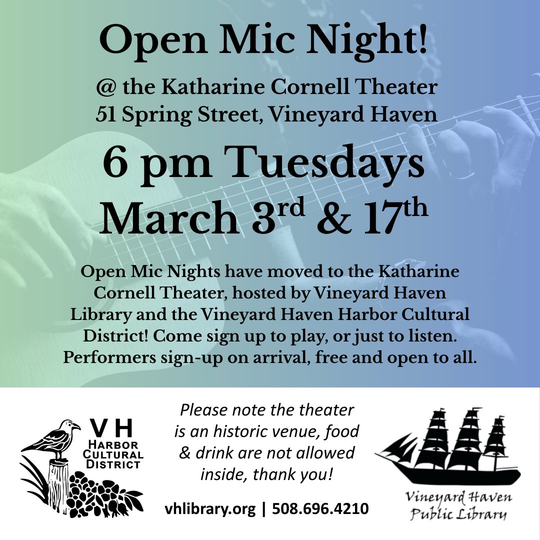 Vineyard Haven Public Library tweet media