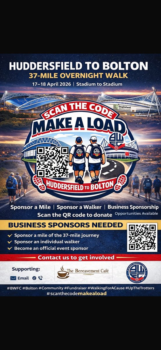 MSadikeen's tweet photo. @BOLTONFMSPORT can you give a shout out and help us raise some vital funds for 2 great local charities https://t.co/awGnRXSOnI