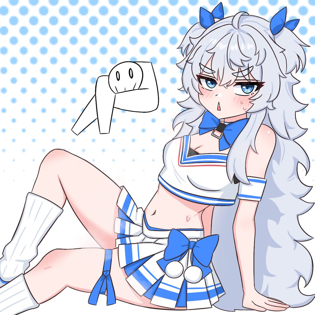 TengT_E's tweet image. 이리오세용 지휘관

#NIKKEfanart #니케