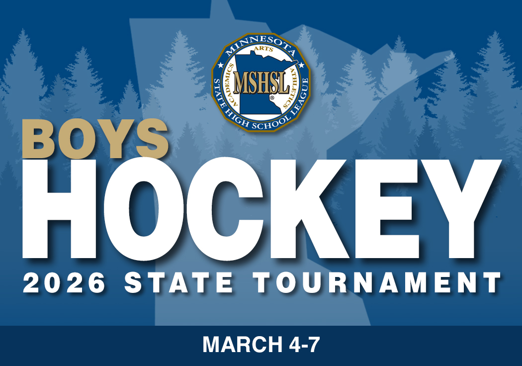 MSHSL's tweet photo. Boys Hockey State Tournament pairings are set! https://t.co/pIeC9mSSBM