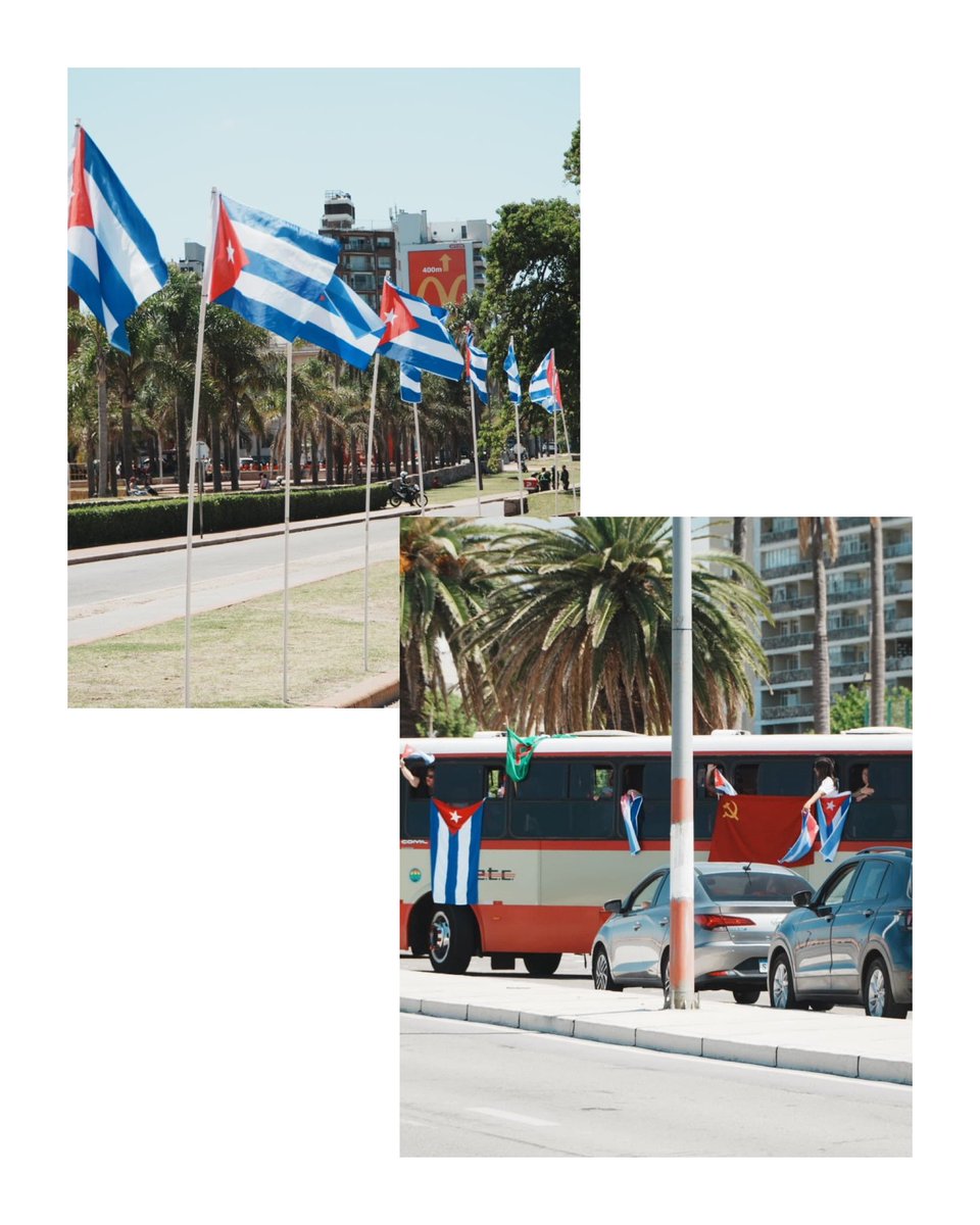ujc_uy's tweet photo. Caravana por la Paz y contra el bloqueo imperialista Solidaridad con Cuba 🇨🇺 🇺🇾 https://t.co/MjnEx6gOk5