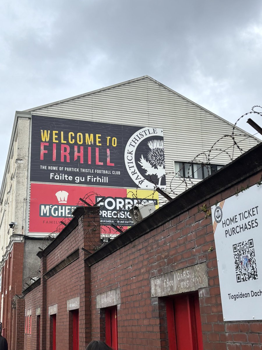 Mac_BFC's tweet photo. First time at Firhill today watching Partick Thistle v Arbroath. Cracking ground and fantastic fans. https://t.co/5EIbdbRE6I