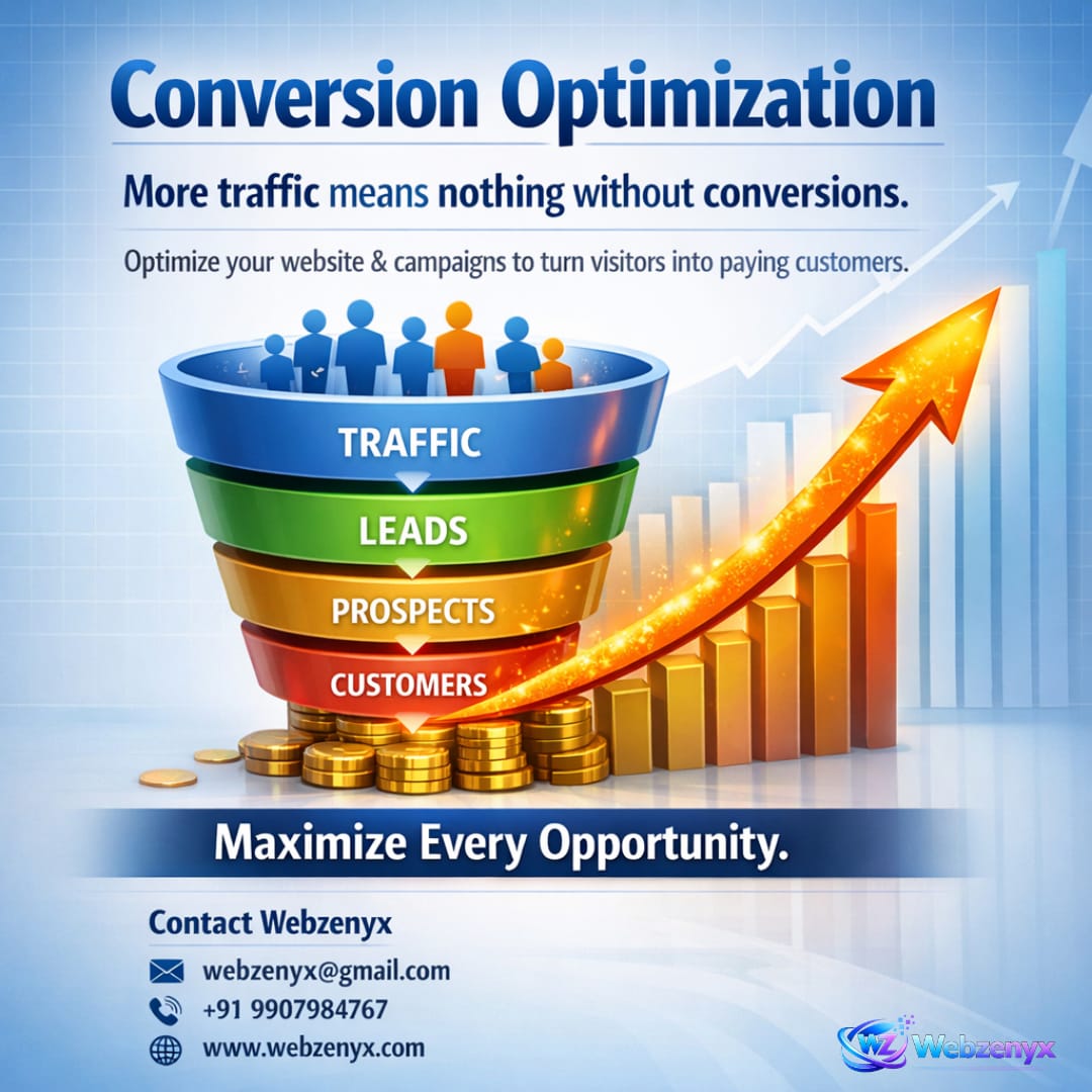 webzenyx37486's tweet image. 💰 Traffic Is Good. Conversions Are Better.
Getting visitors is only half the journey — turning them into customers is the real success. 

📧 webzenyx@gmail.com
📞 +91 9907984767
🌐 webzenyx.com

#ConversionOptimization #IncreaseSales #DigitalGrowth #MarketingStrategy