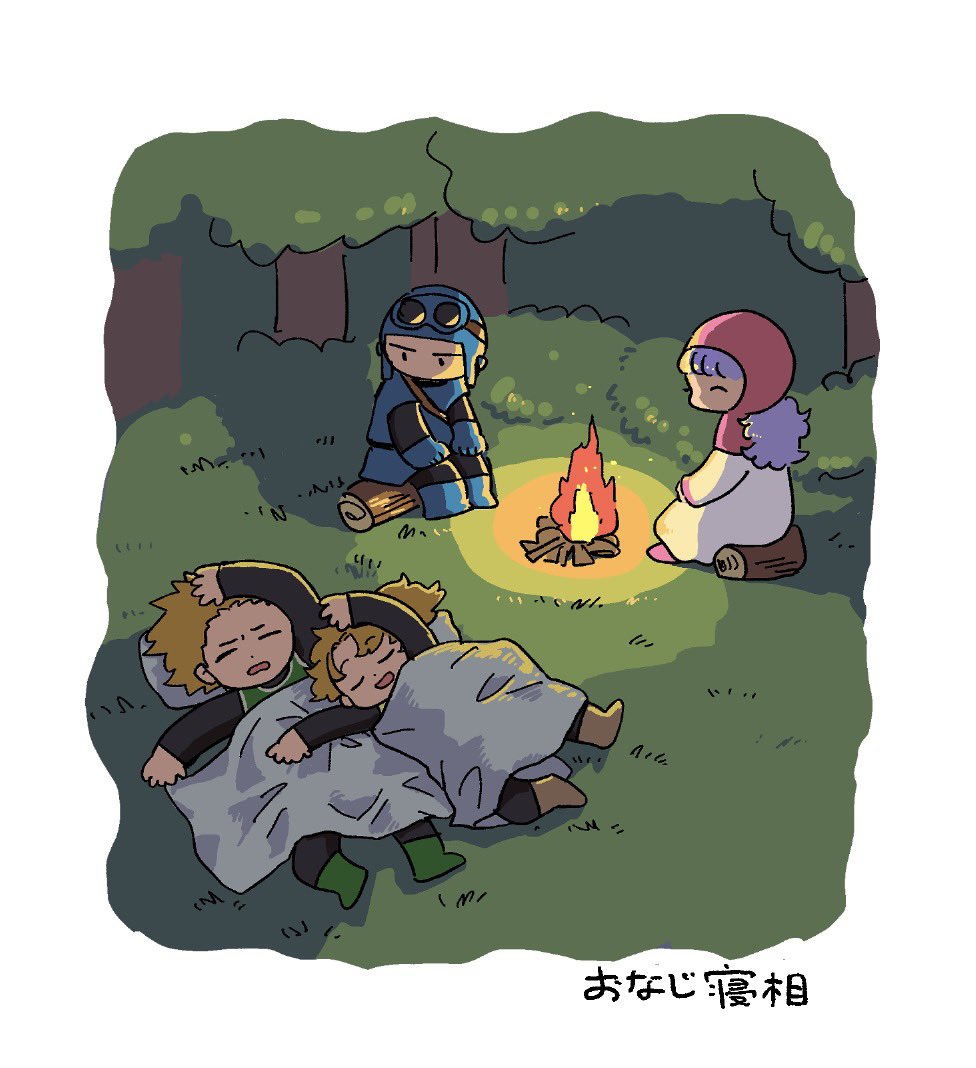 「サマルトリア兄妹」|めんぼうのイラスト