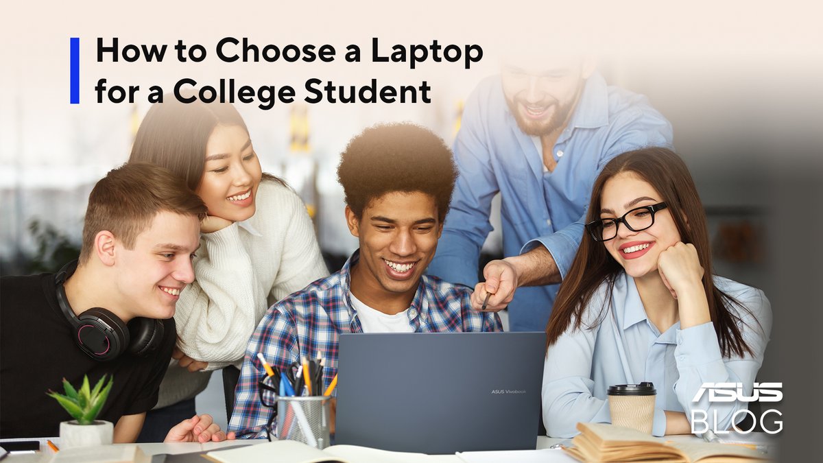 ASUS's tweet image. Start your college journey with the right laptop. Our handy guide will help you learn more about key features, such as performance, battery life, display type and AI capability. asus.click/23-34-rf-x_feed

#ASUSBlog
#CollegeLife #StudentTech #LaptopGuide #AIPC #Vivobook